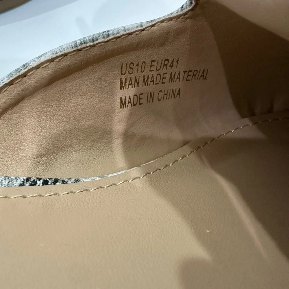 🐍Arider Girl Snake Print Pointy Toe Slip-On Mule Loafers - Size 10🐍 - Picture 8 of 10